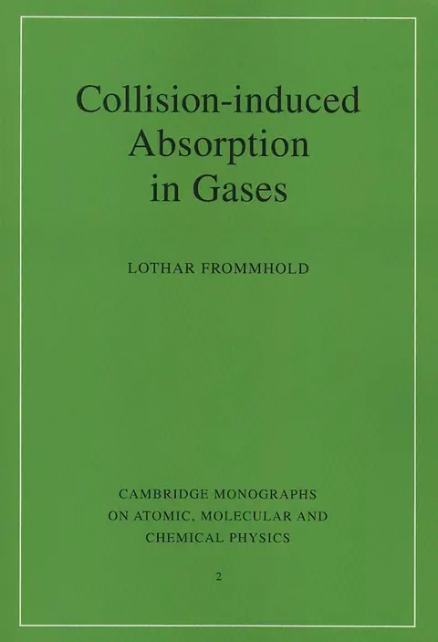 Cover of Collision-induced Absorption in Gases