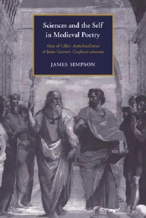 Cover of Sciences and the Self in Medieval Poetry