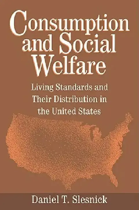 Cover of Consumption and Social Welfare