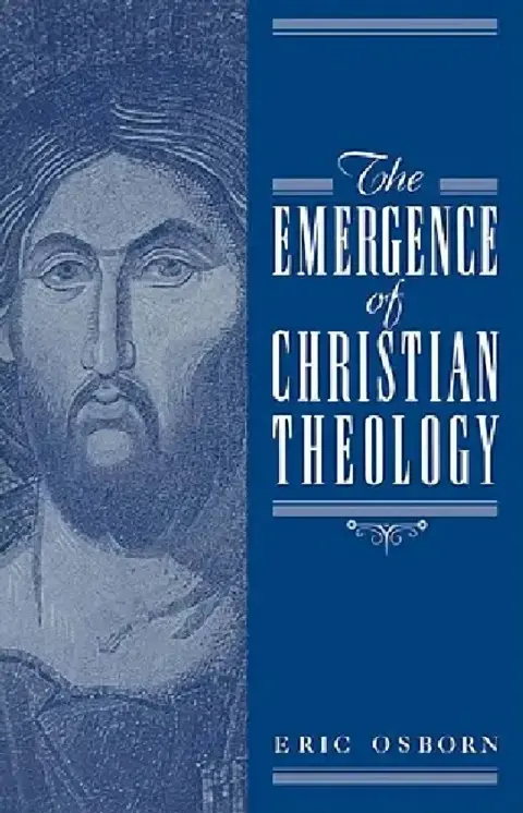 Cover of The Emergence of Christian Theology