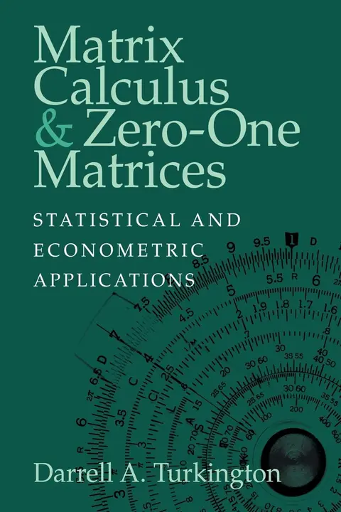 Cover of Matrix Calculus and Zero-One Matrices