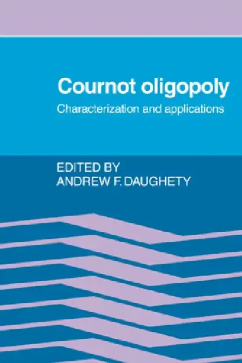 Cover of Cournot Oligopoly