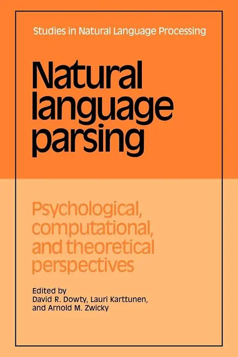 Cover of Natural Language Parsing