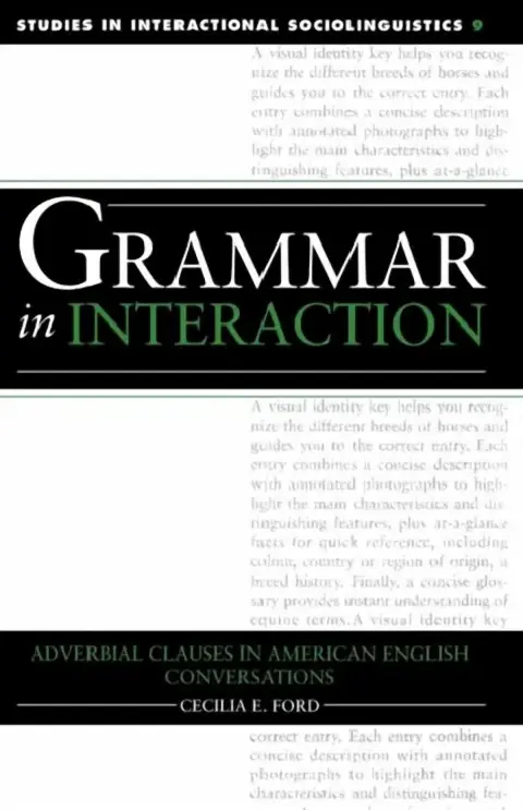 Cover of Grammar in Interaction