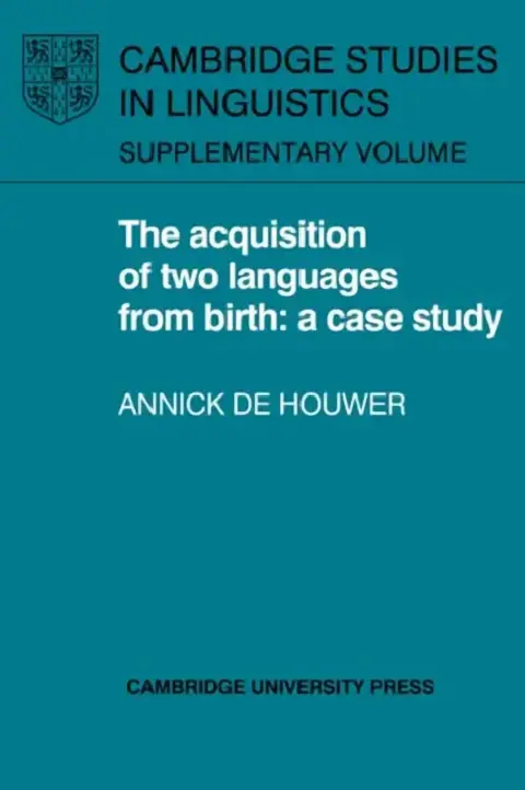 Cover of The Acquisition of Two Languages from Birth