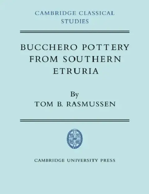 Cover of Bucchero Pottery from Southern Etruria