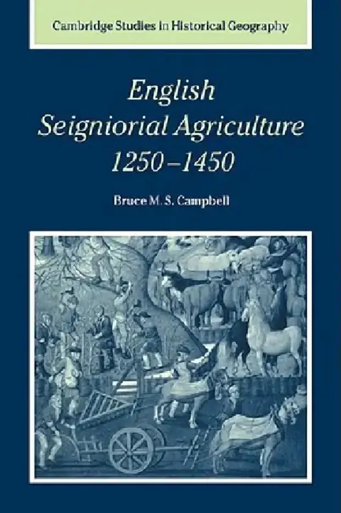 Cover of English Seigniorial Agriculture, 1250 1450