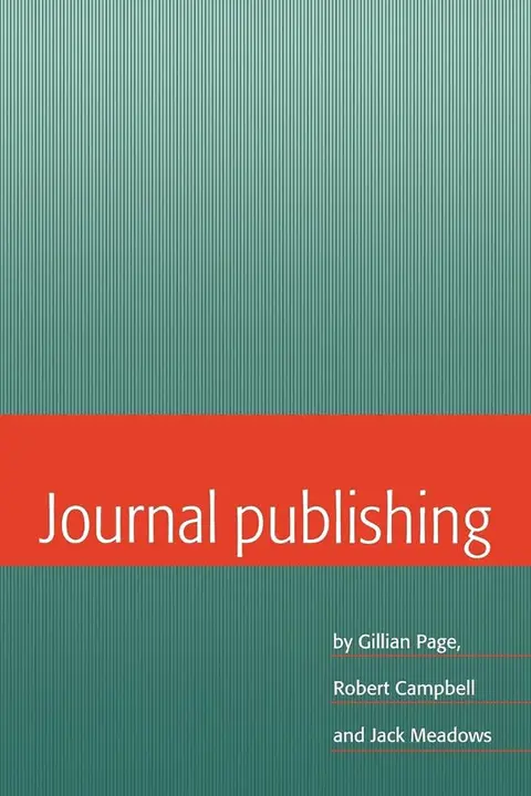 Cover of Journal Publishing