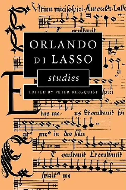 Cover of Orlando Di Lasso Studies
