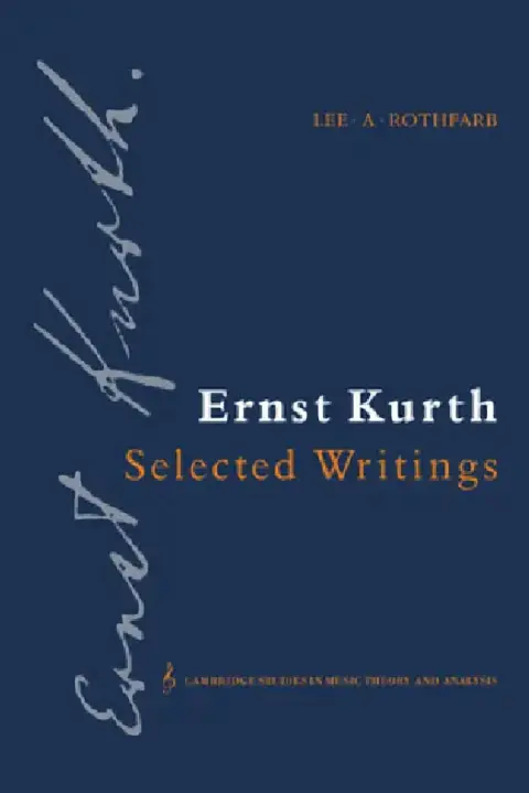 Cover of Ernst Kurth