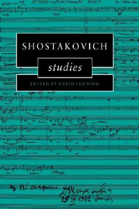 Cover of Shostakovich Studies