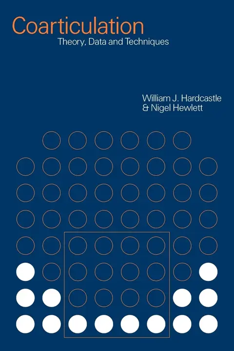 Cover of Coarticulation