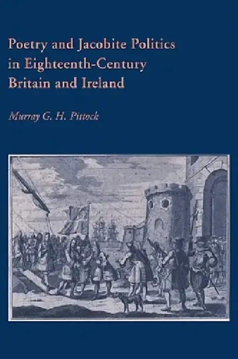 Cover of Poetry and Jacobite Politics in Eighteenth-Century Britain and Ireland