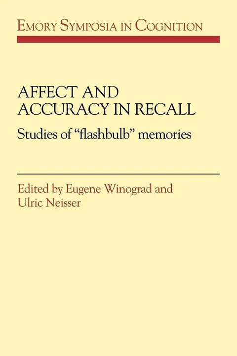 Cover of Affect and Accuracy in Recall