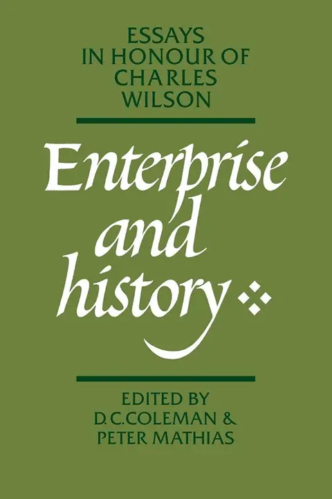 Cover of Enterprise and History