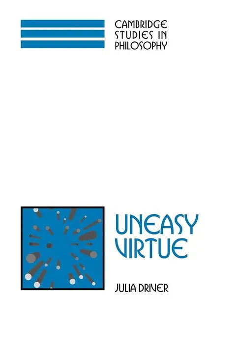 Cover of Uneasy Virtue