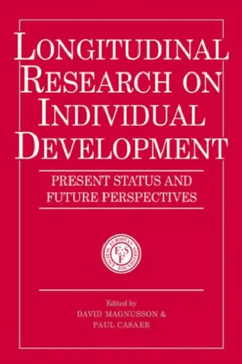 Cover of Longitudinal Research on Individual Development
