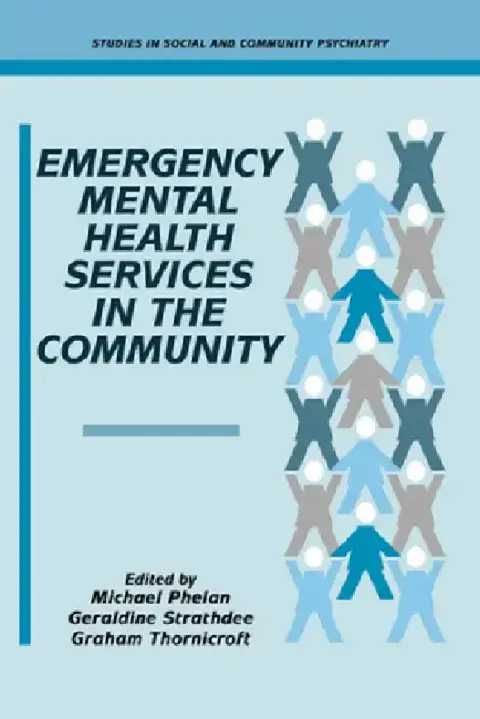 Cover of Emergency Mental Health Services in the Community