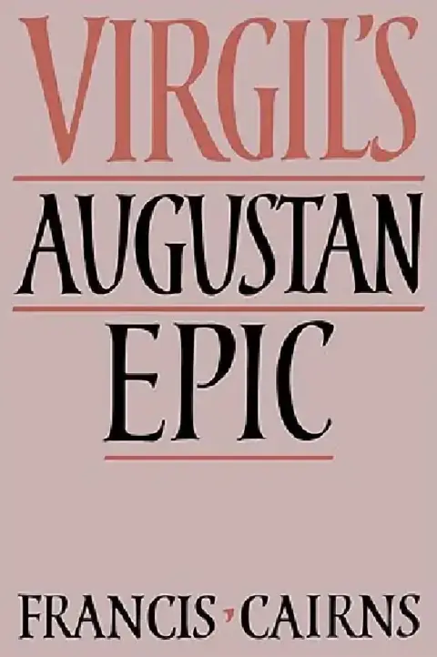 Cover of Virgil's Augustan Epic