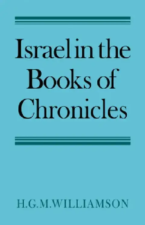 Cover of Israel in the Books of Chronicles