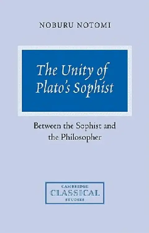 Cover of The Unity of Plato's Sophist