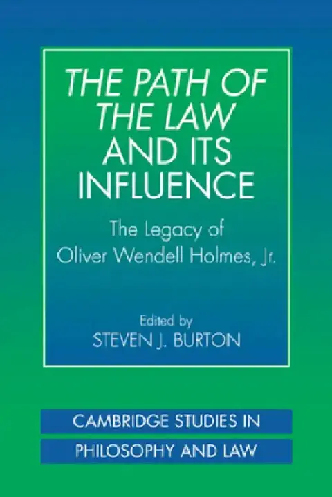 Cover of The Path of the Law and Its Influence