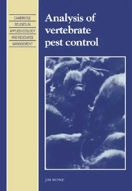 Cover of Analysis of Vertebrate Pest Control