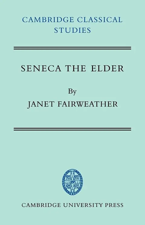 Cover of Seneca the Elder