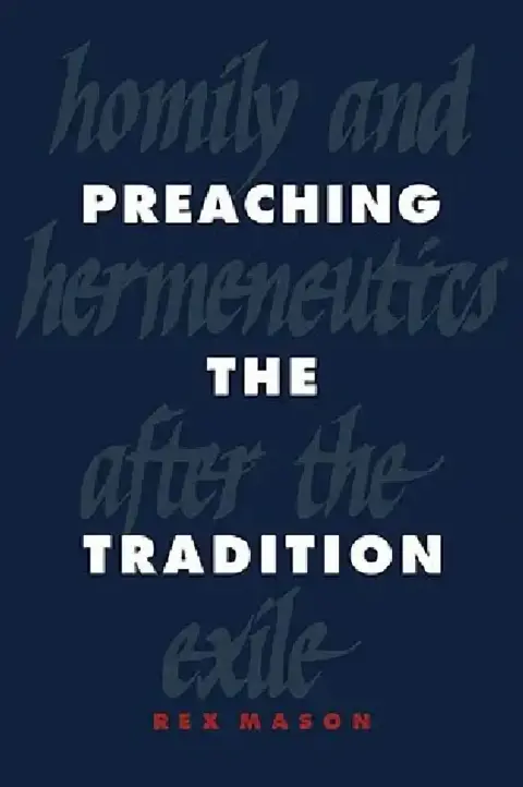 Cover of Preaching the Tradition