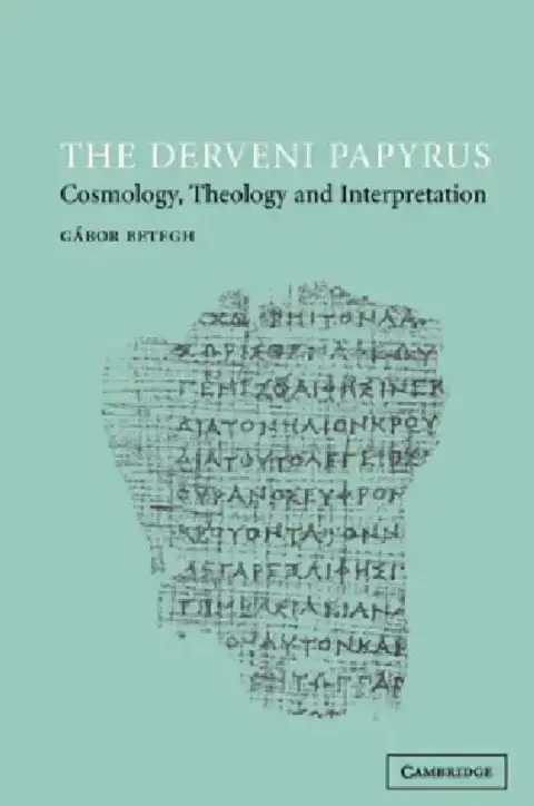 Cover of The Derveni Papyrus