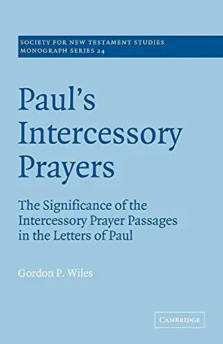 Cover of Paul's Intercessory Prayers