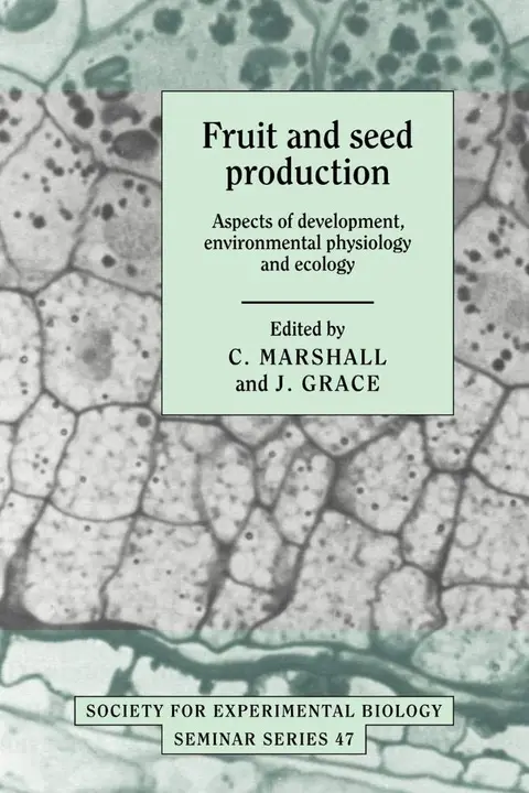 Cover of Fruit and Seed Production