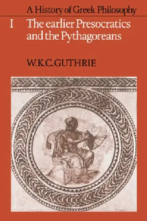 Cover of A History of Greek Philosophy