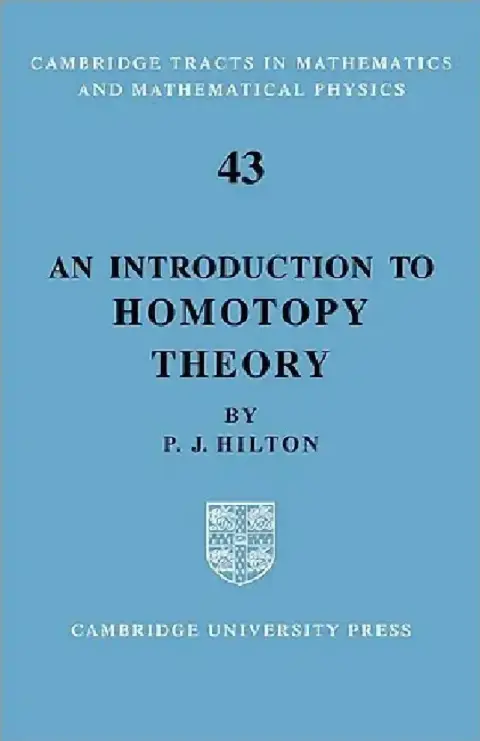 Cover of An Introduction to Homotopy Theory