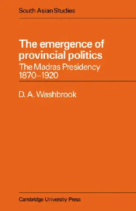 Cover of The Emergence of Provincial Politics