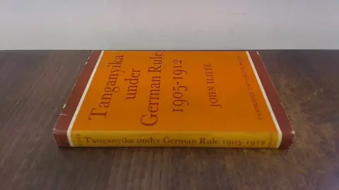 Cover of Tanganyika Under German Rule 1905–1912