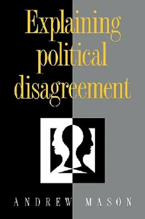 Cover of Explaining Political Disagreement