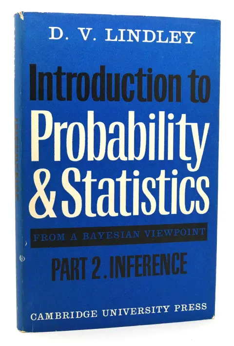 Cover of Introduction to Probability and Statistics from a Bayesian Viewpoint, Part 2, Inference