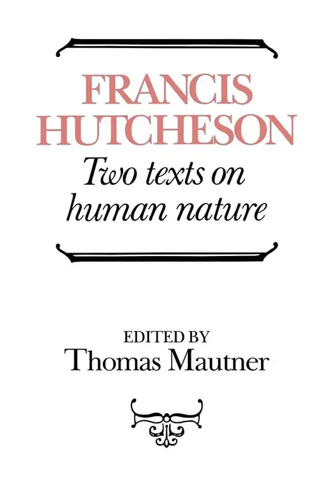 Cover of Hutcheson