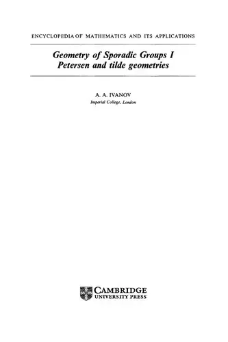 Cover of Geometry of Sporadic Groups