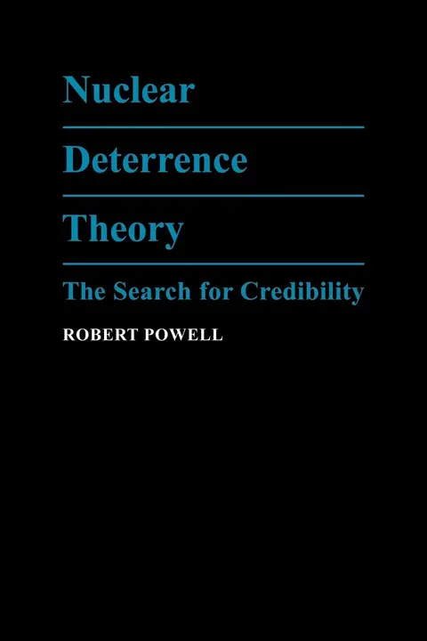 Cover of Nuclear Deterrence Theory