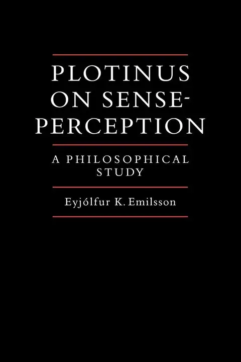 Cover of Plotinus on Sense-Perception