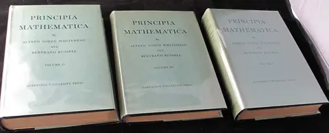 Cover of Principia Mathematica 3 Volume Set