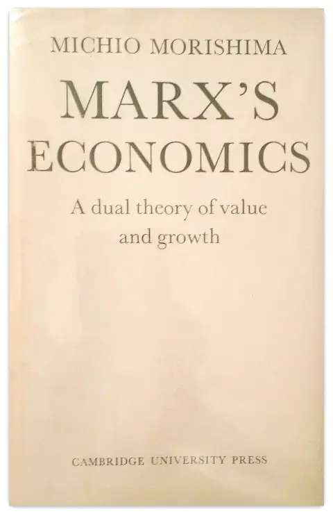 Cover of Marx's Economics