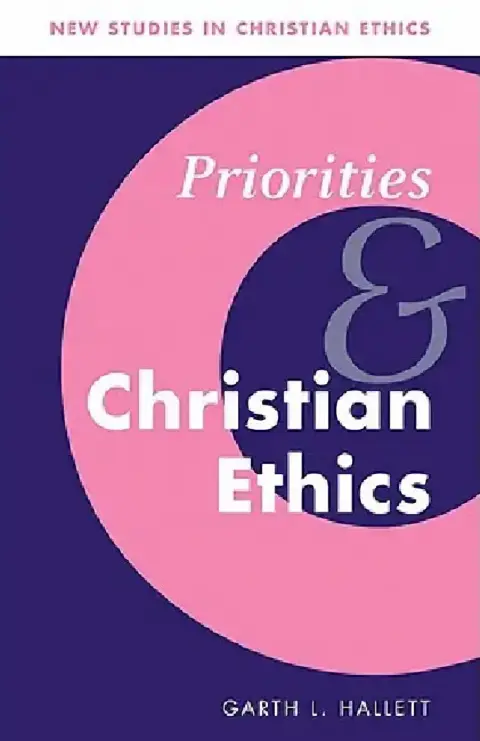 Cover of Priorities and Christian Ethics