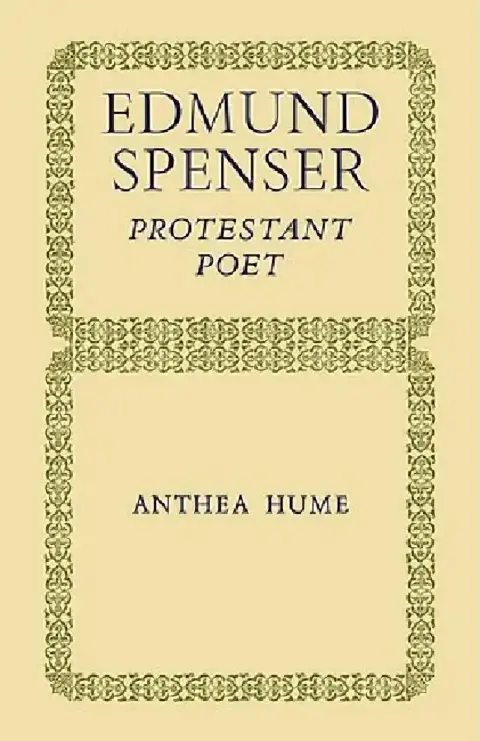 Cover of Edmund Spenser