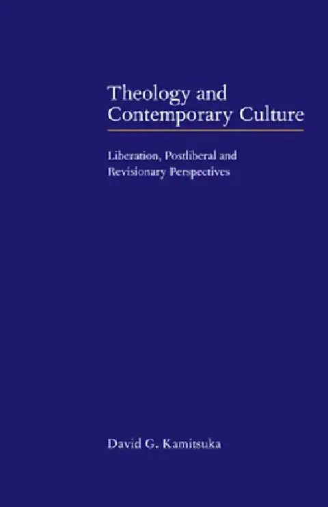 Cover of Theology and Contemporary Culture