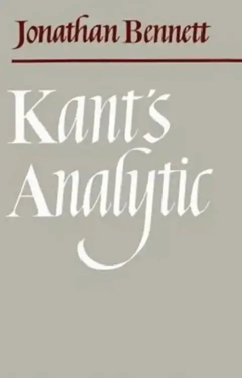 Cover of Kant's Analytic