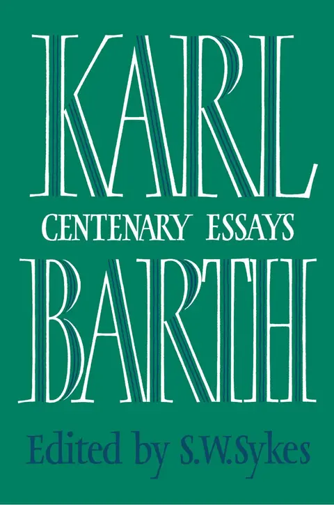Cover of Karl Barth