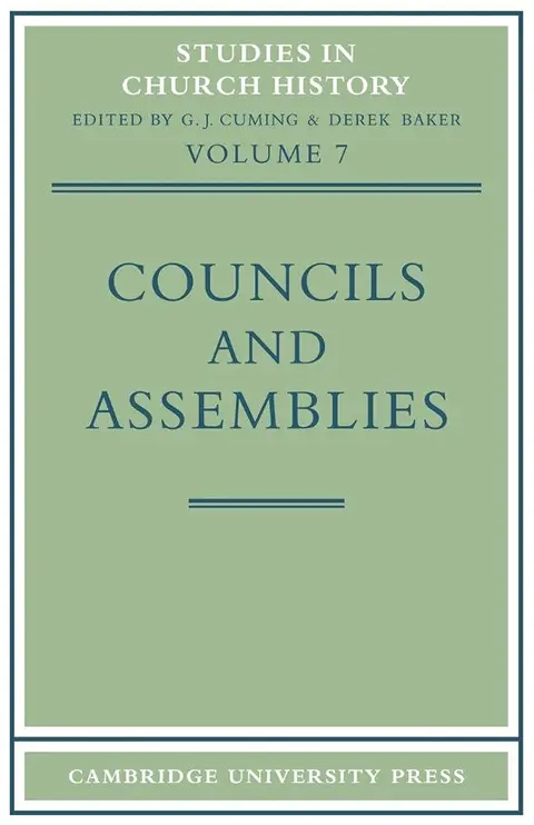 Cover of Councils and Assemblies